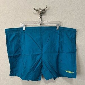 Vintage Laguna Teal Swim trunks size XXL